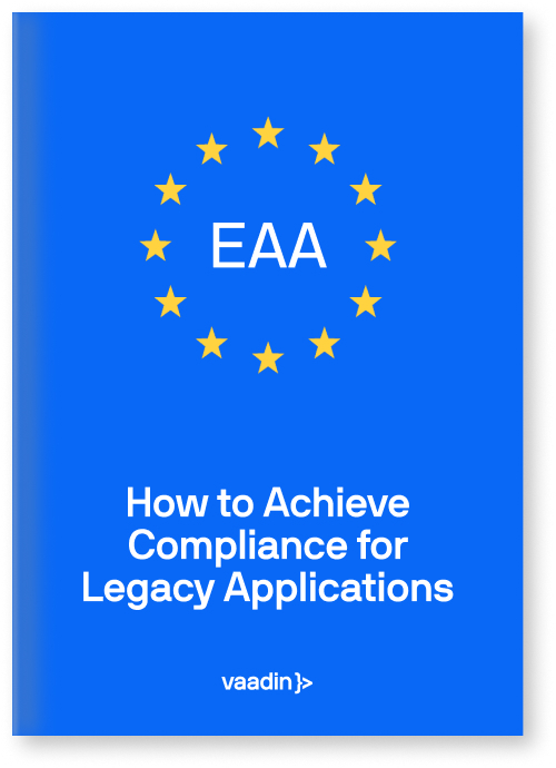 EAA Compliance by Vaadin