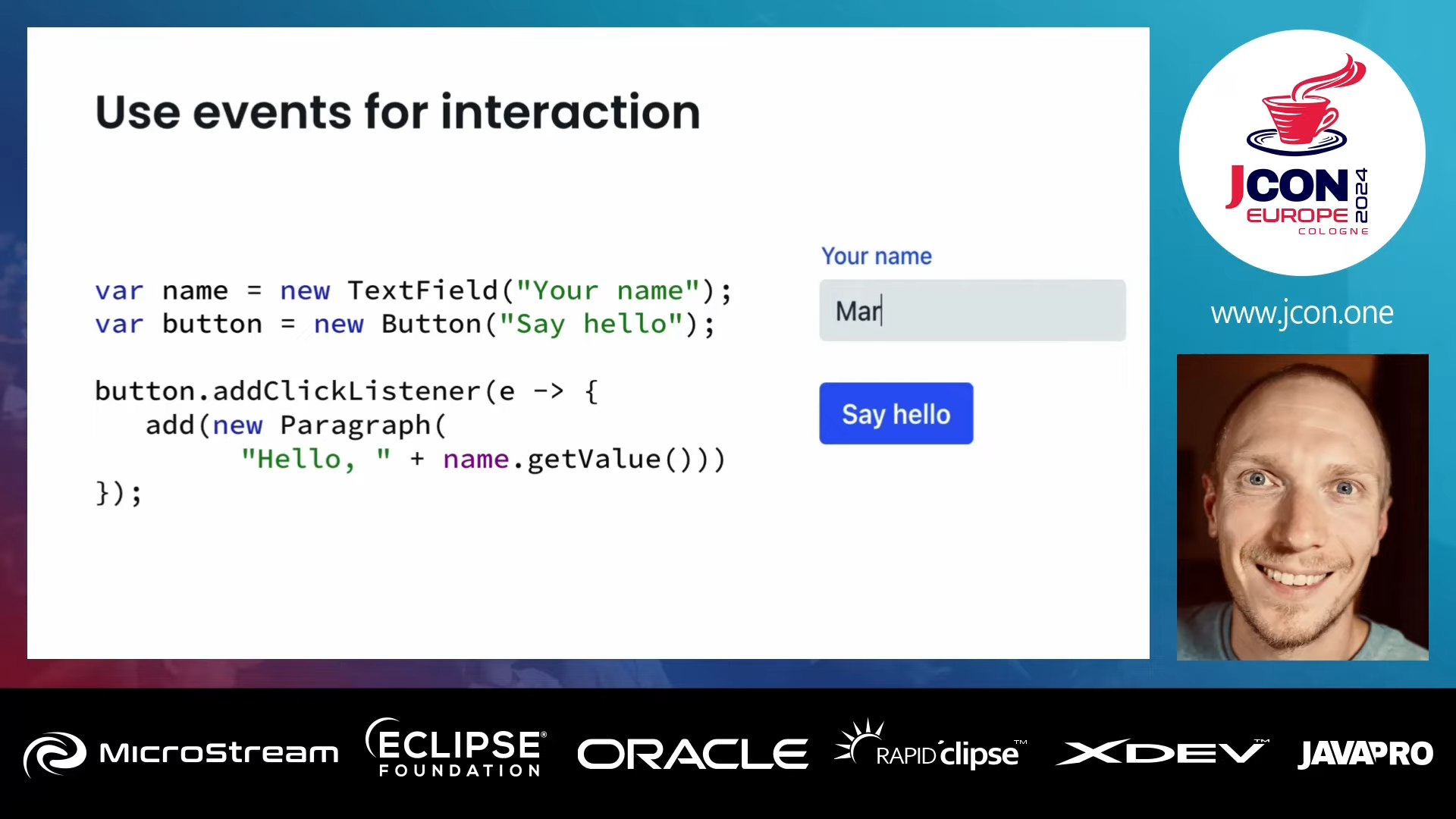 JCON EUROPE 2024 - Vaadin Event Featured image