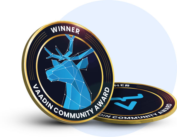 Vaadin Community Award Coins