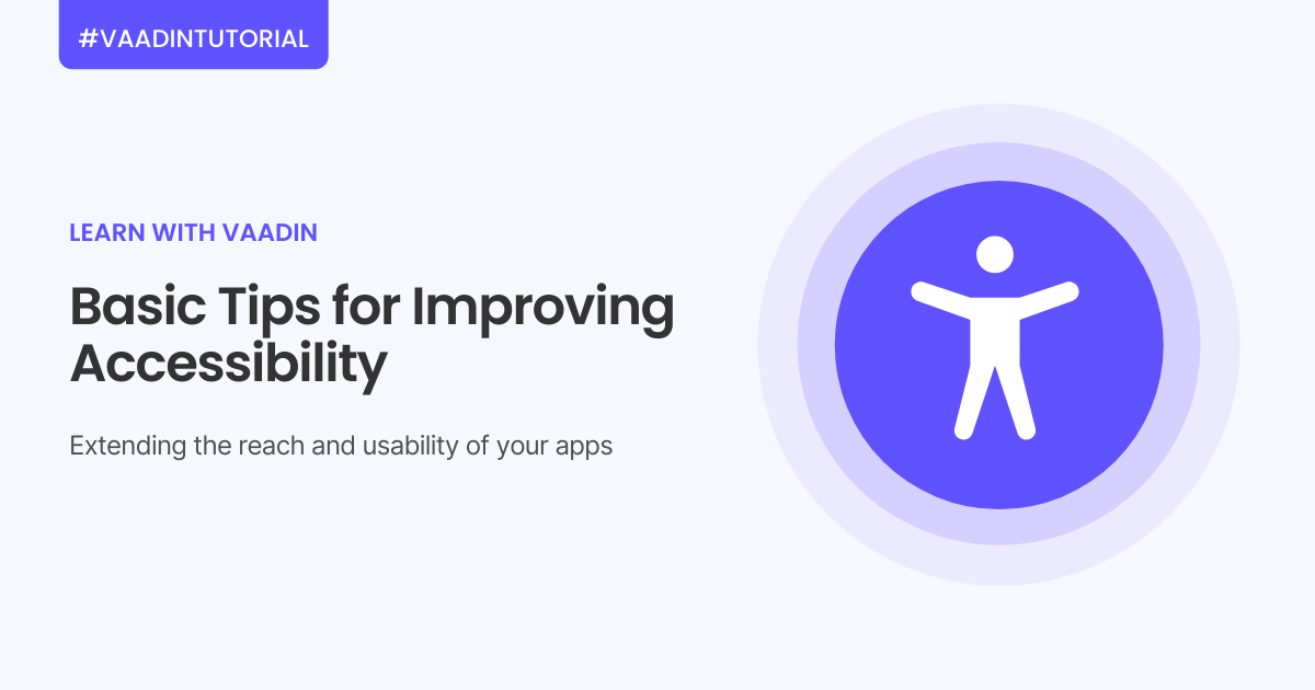 tips for improving web app accessibility
